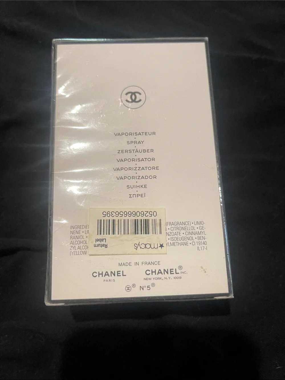 CHANEL N°5 Eau Première - White & Black Packaging